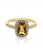 citrine-diamond-halo-ring-yellow-gold