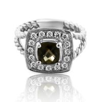 smokey-topaz-diamond-white-gold-ring